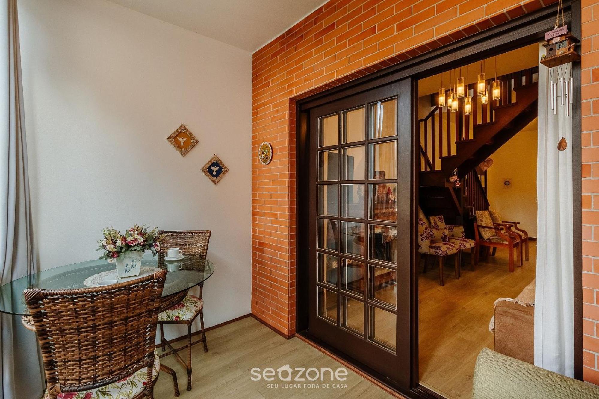 Apto Duplex C/ Lareira 100M Do Lago Negro Rln204 그라마도 외부 사진